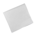 White Plain Pocket Square Wedding Handkerchief DIY Bandana Hanky Hankie Towel For Party Events